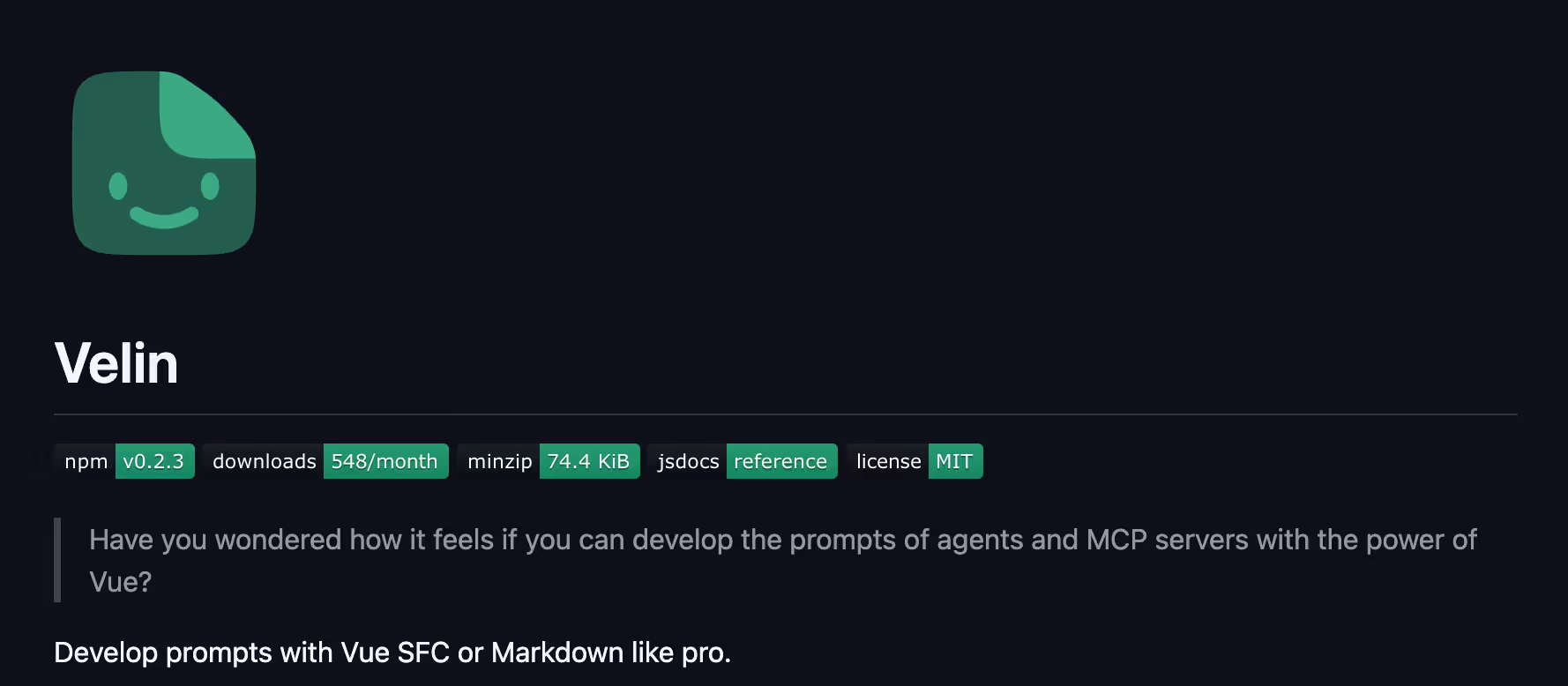 tool to write LLM prompts with Vue.js